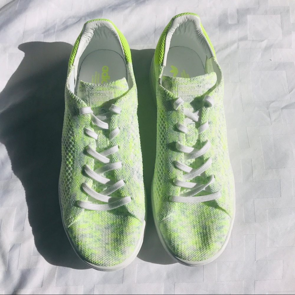 NWOB Adidas Stan Smith Prime Knit Solar … - Picture 2 of 6